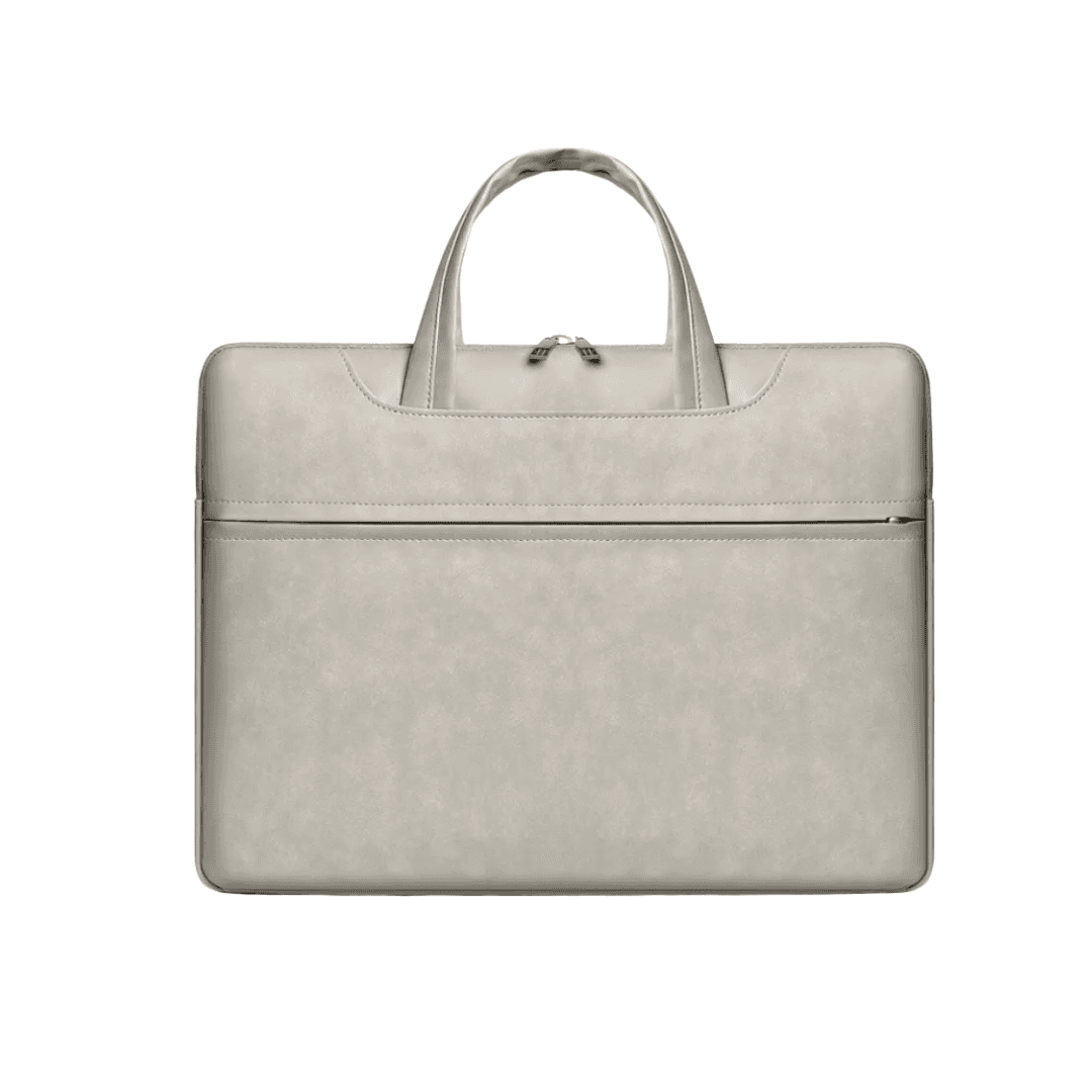 Urban Sleek PU-Leather Laptop Brief
