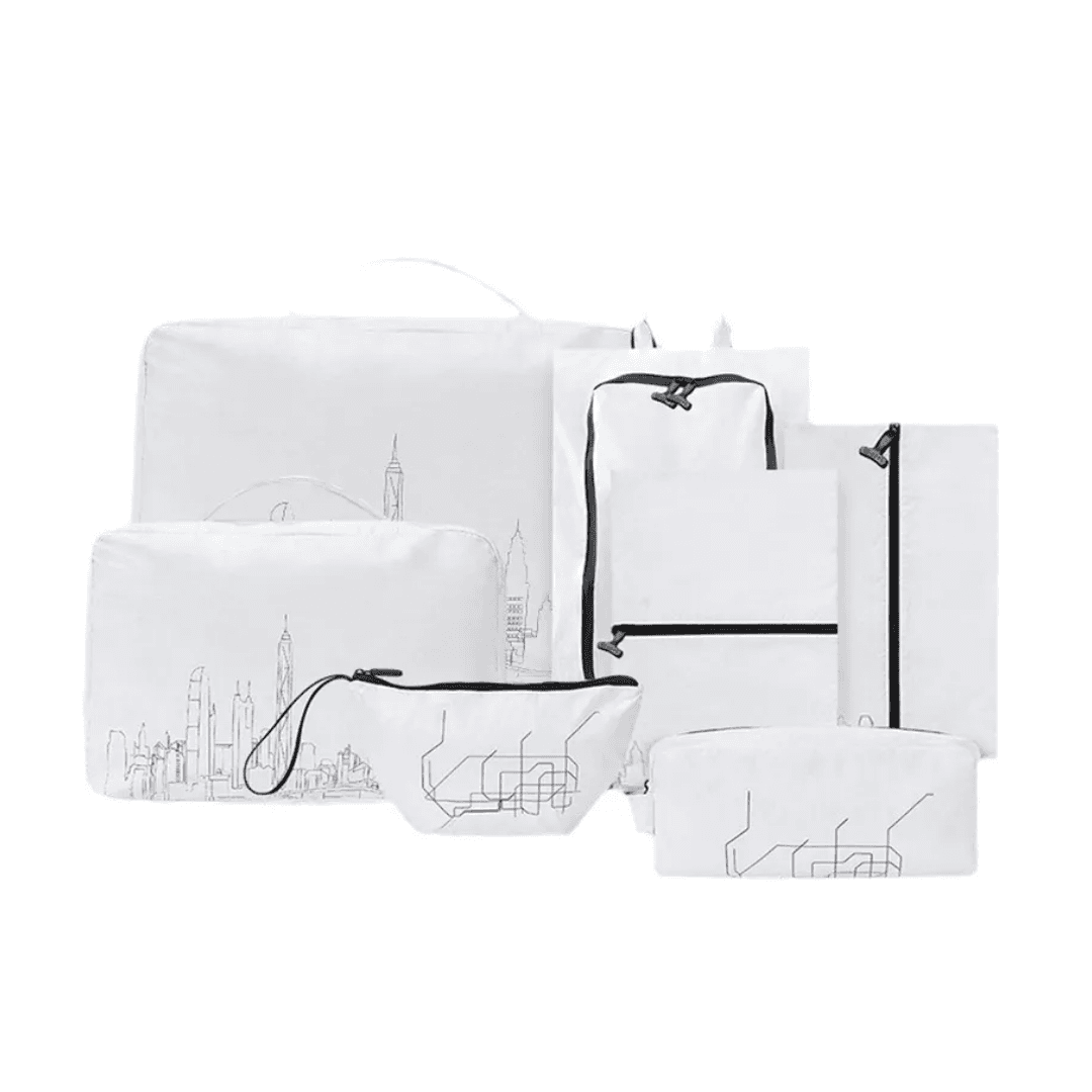 MetroLine 8-Piece Cityscape Travel Organizer Set