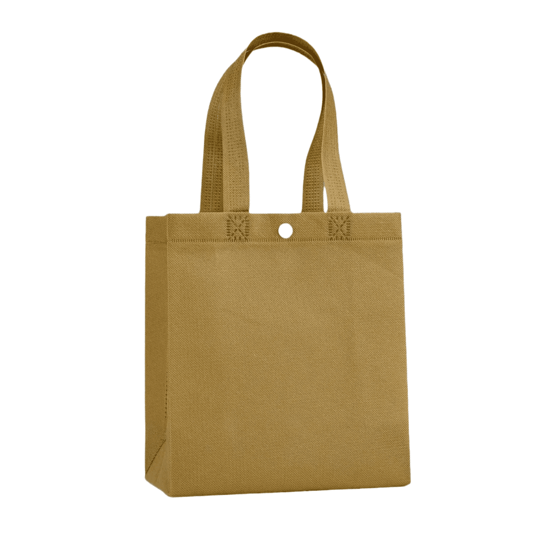 Custom Snap-Button Non-Woven Tote Bag