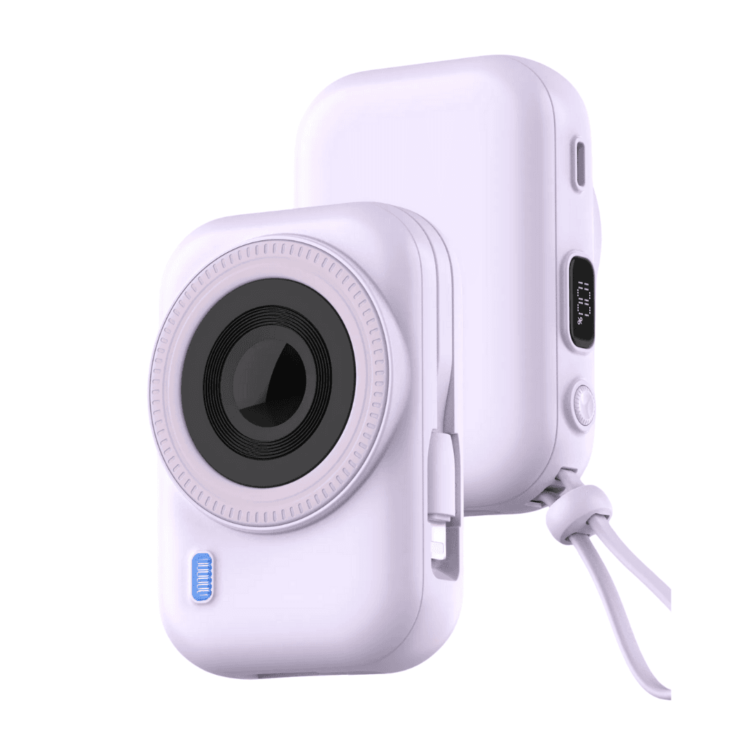 SnapCharge 10,000mAh Magnetic Wireless Power Bank (Camera-Inspired Design)
