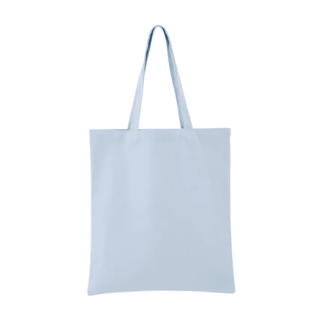 A4 Coloured Canvas Tote Bags