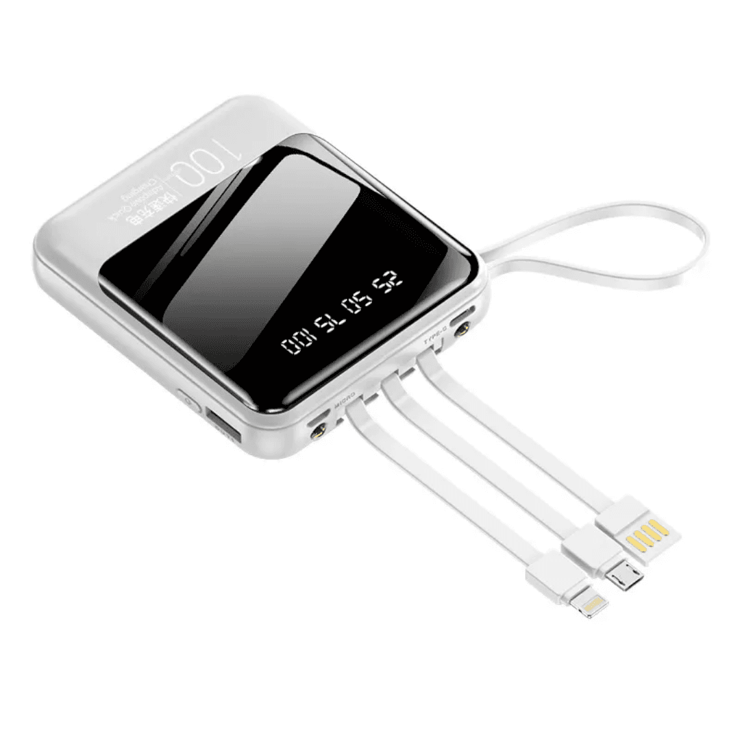 Multi-Device Fast Charging Power Bank with Digital Display