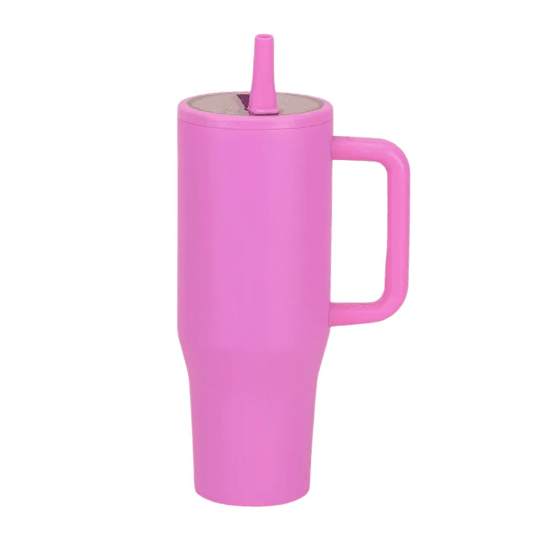 HydroMax 40 oz Leak‑Proof Straw Tumbler