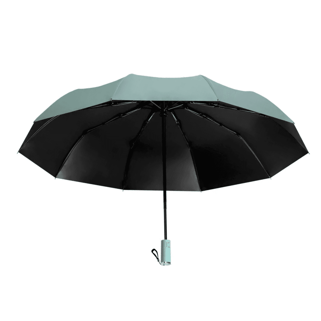 SwirlGrip Executive 10‑Rib Auto‑Open Umbrella