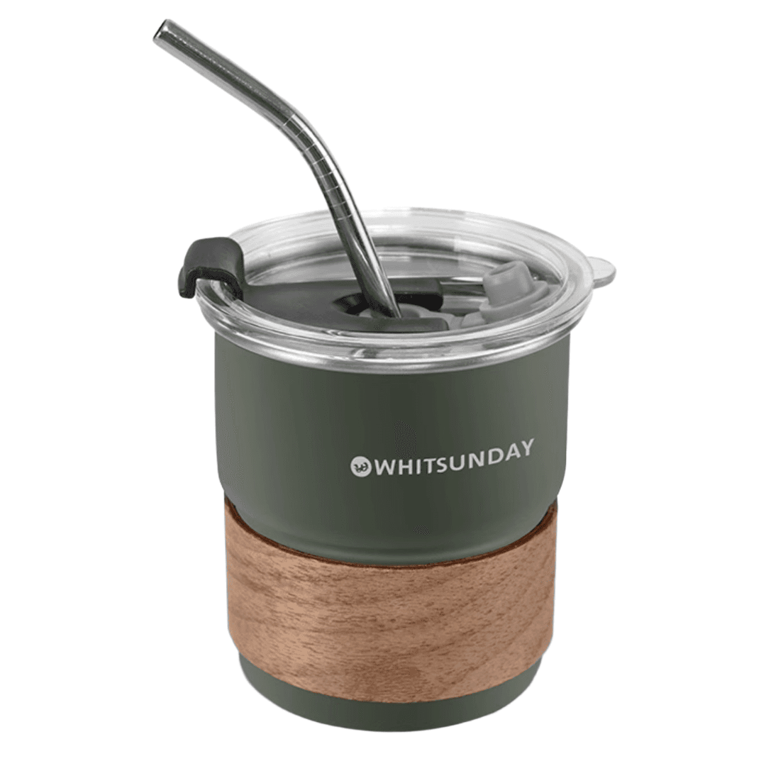 TimberBand 300 ml Straw Tumbler
