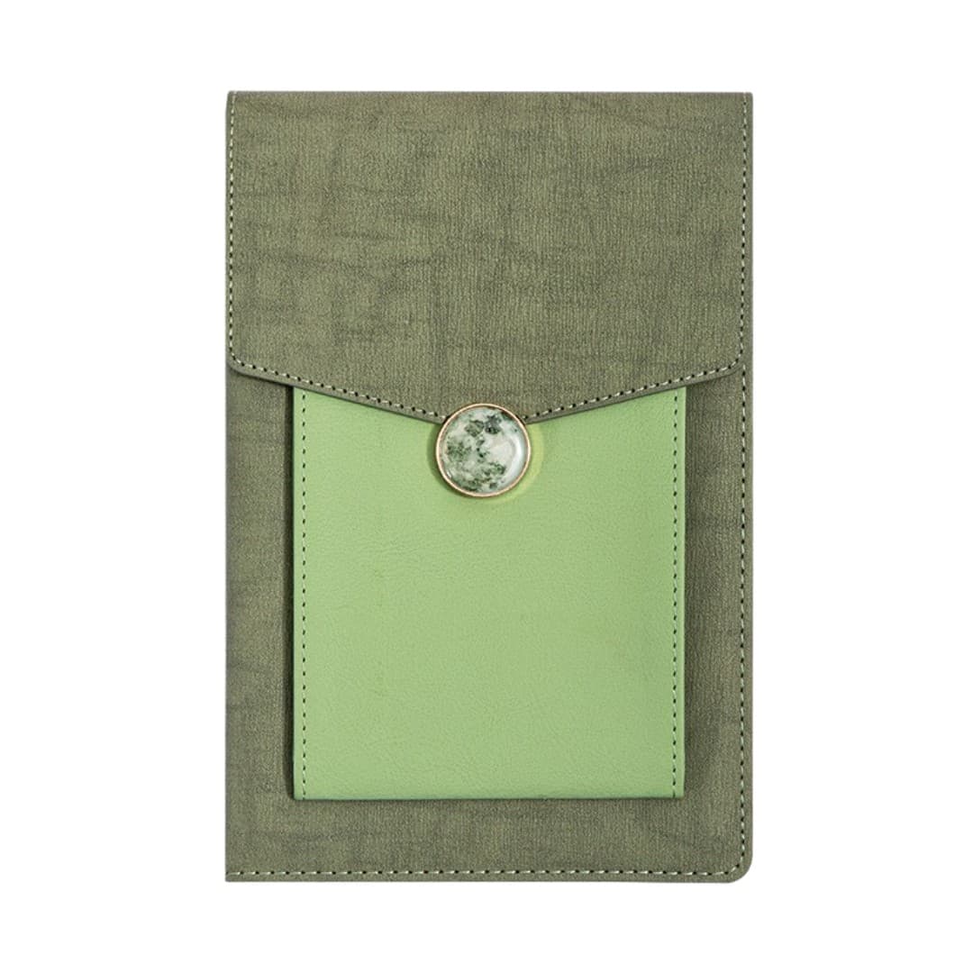 Earth-Tone Pouch Notebook & Pen Gift Set