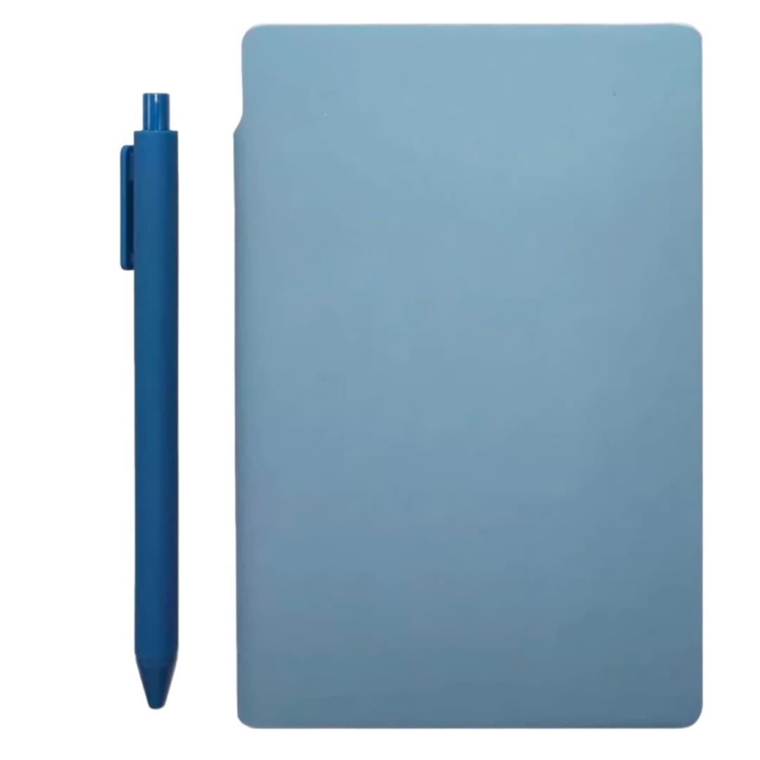 Soft-PU A6 Notebook & Pen Set