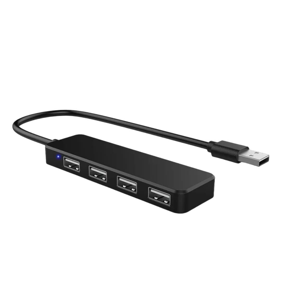 Ultra-Slim 4-Port USB 2.0 Hub