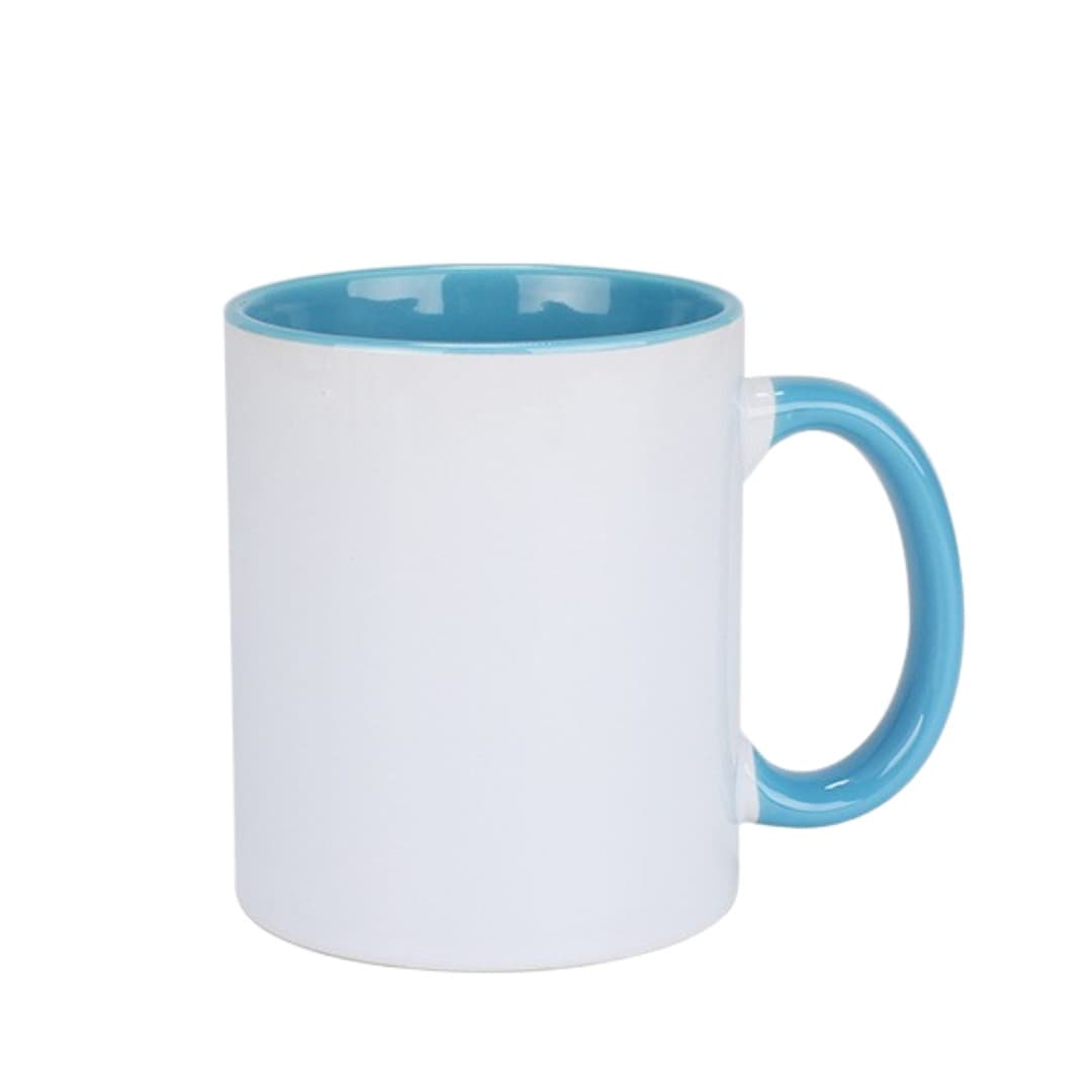 Colour‑Accent Corporate Logo Mug – 350 ml