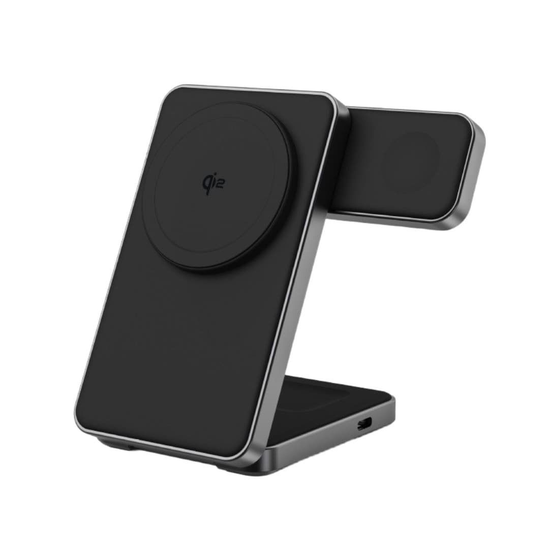 MagFold™ Qi2 15W 3-in-1 Wireless Charging Station