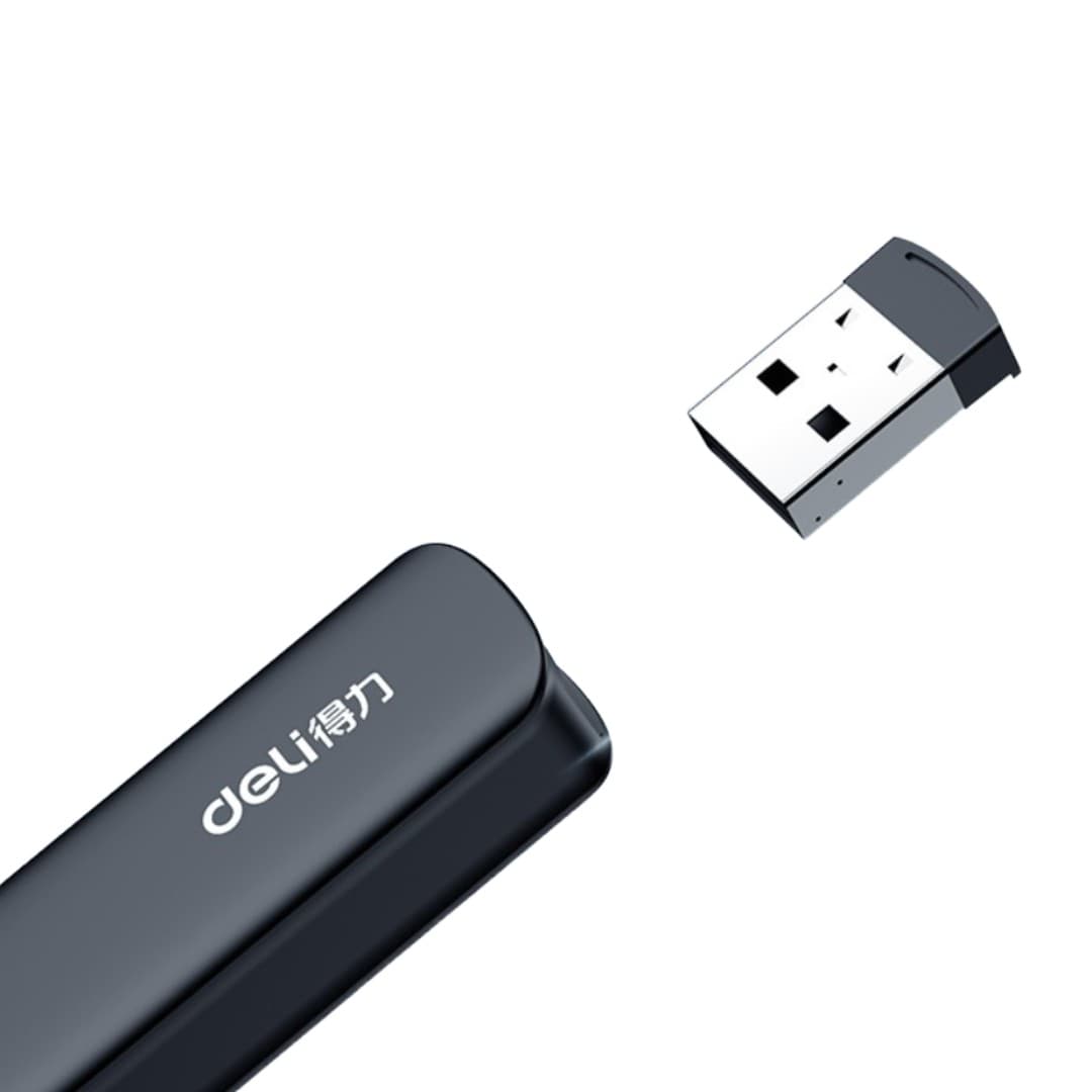 Deli 2808 Wireless Presenter Pen with Laser Pointer