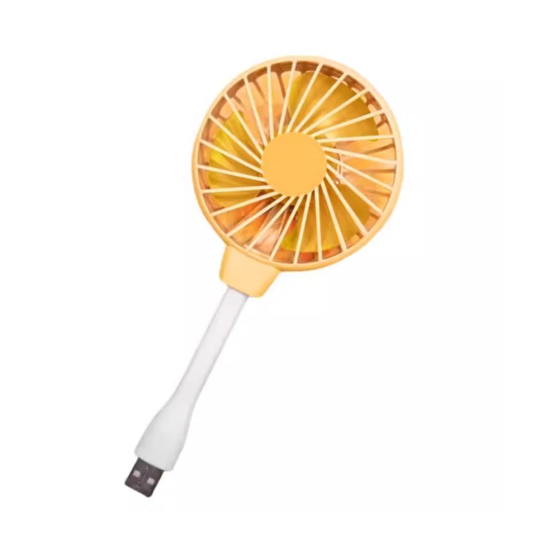 USB Phone Fan – 360° Adjustable Portable