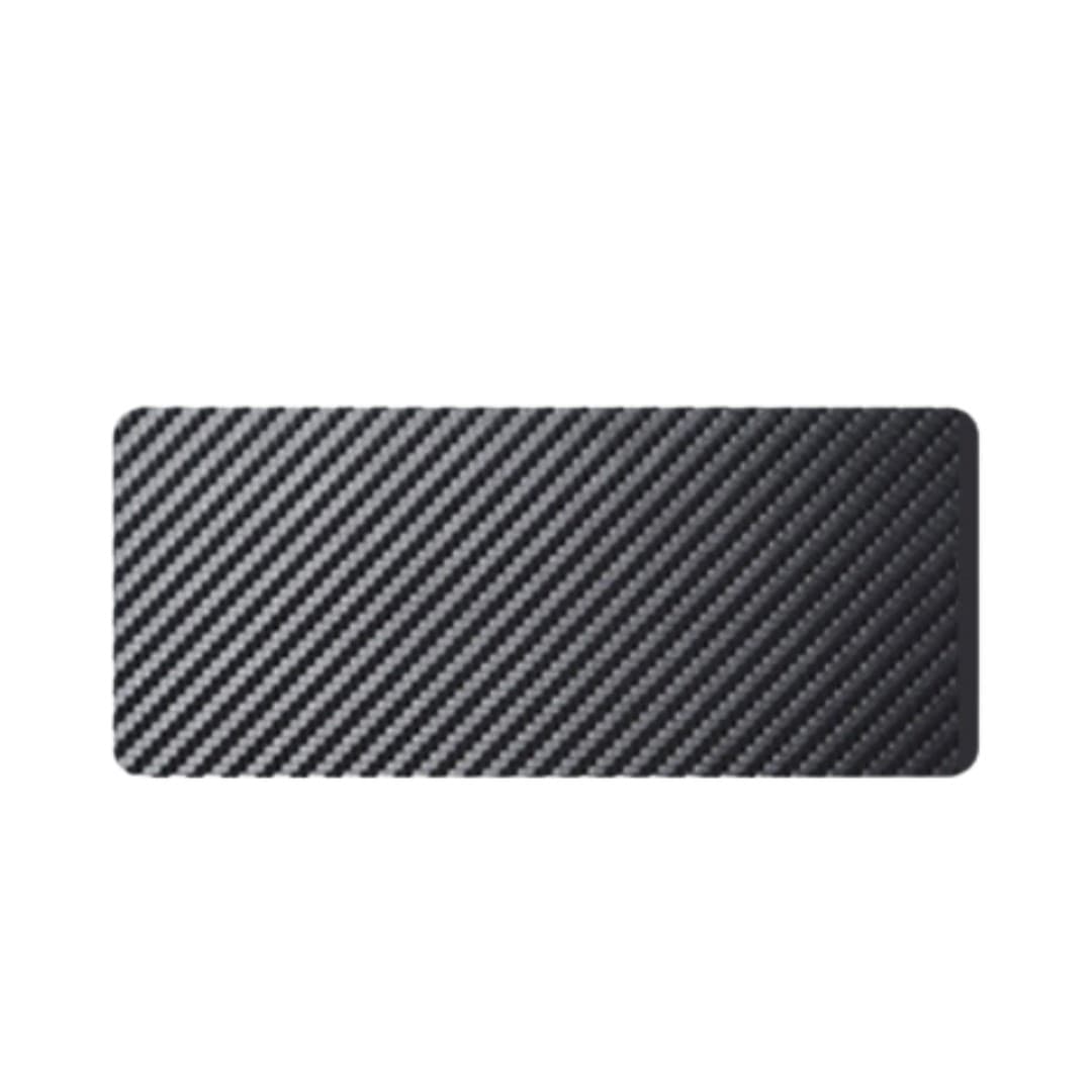 Custom Carbon‑Weave Desk Pad