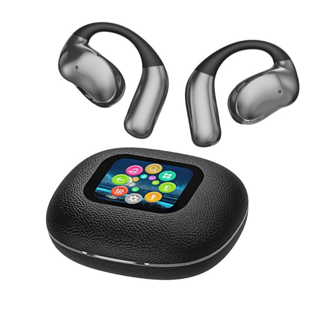 Customisable Touchscreen Case Sport Earhook Bluetooth Earbuds