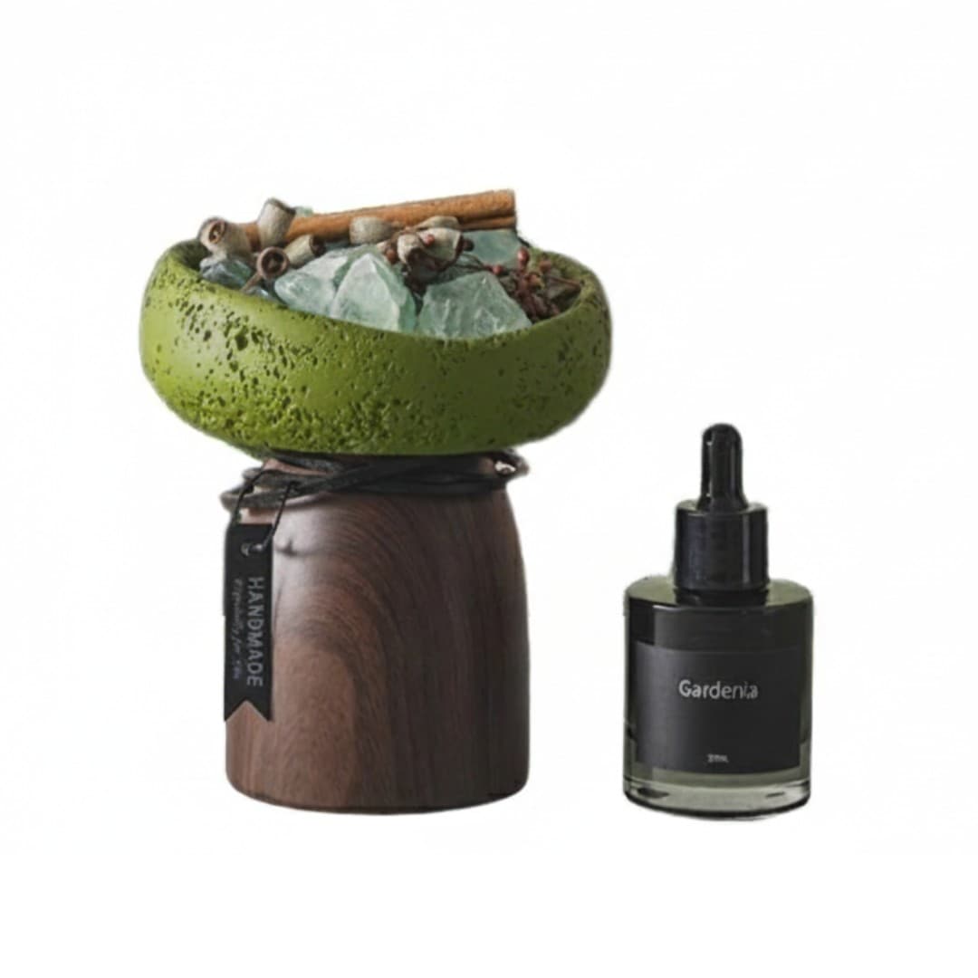 Forest Crystal Stone Aroma Diffuser Gift Set