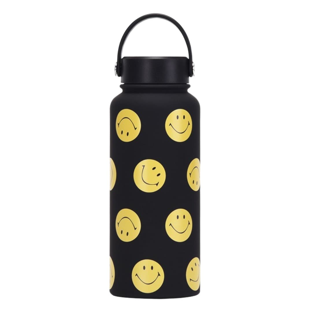 HappyHydrate Smiley‑Face Tumbler Series (350 ml – 1 L)