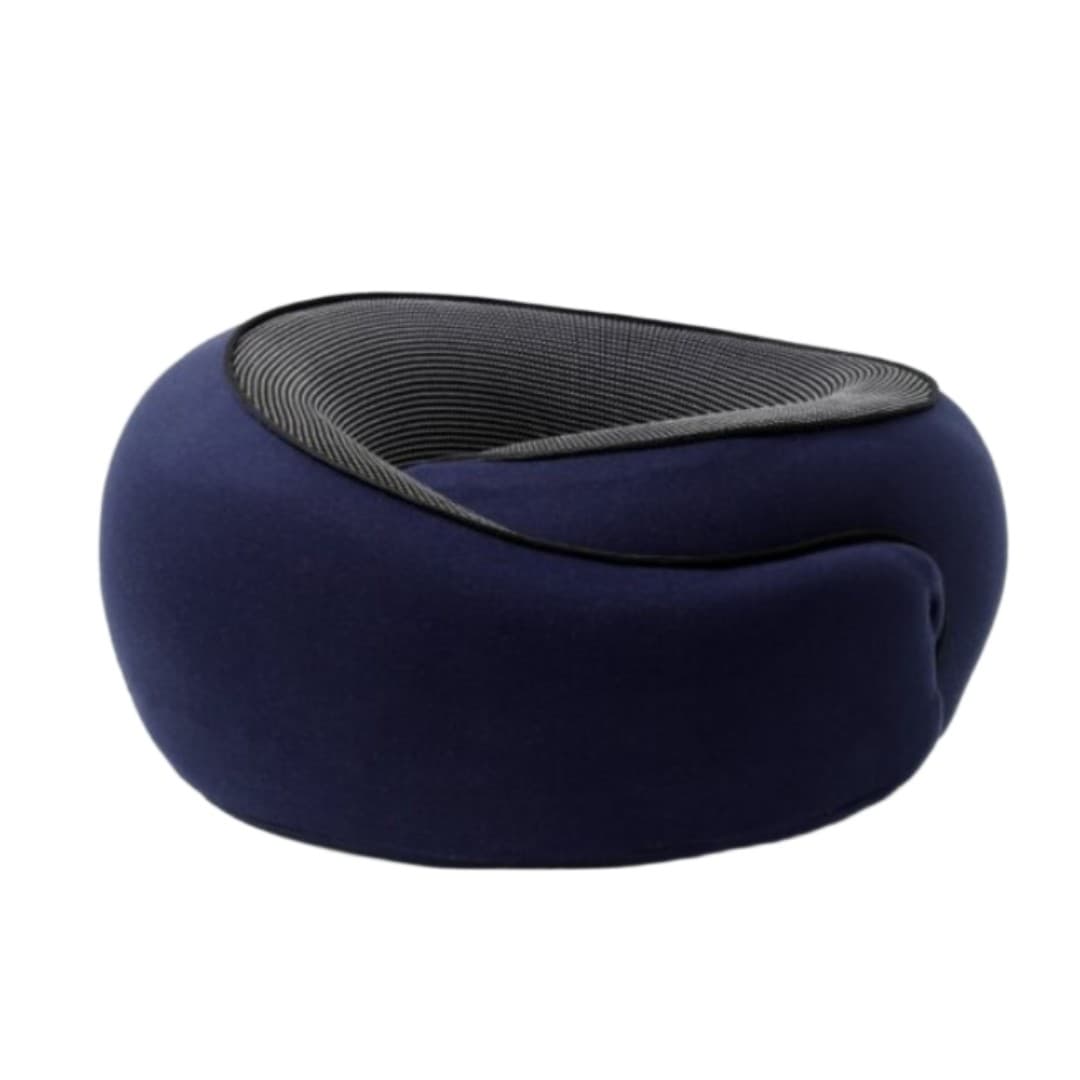360° Memory Foam Travel Neck Pillow – Ergonomic Wrap-Around Support