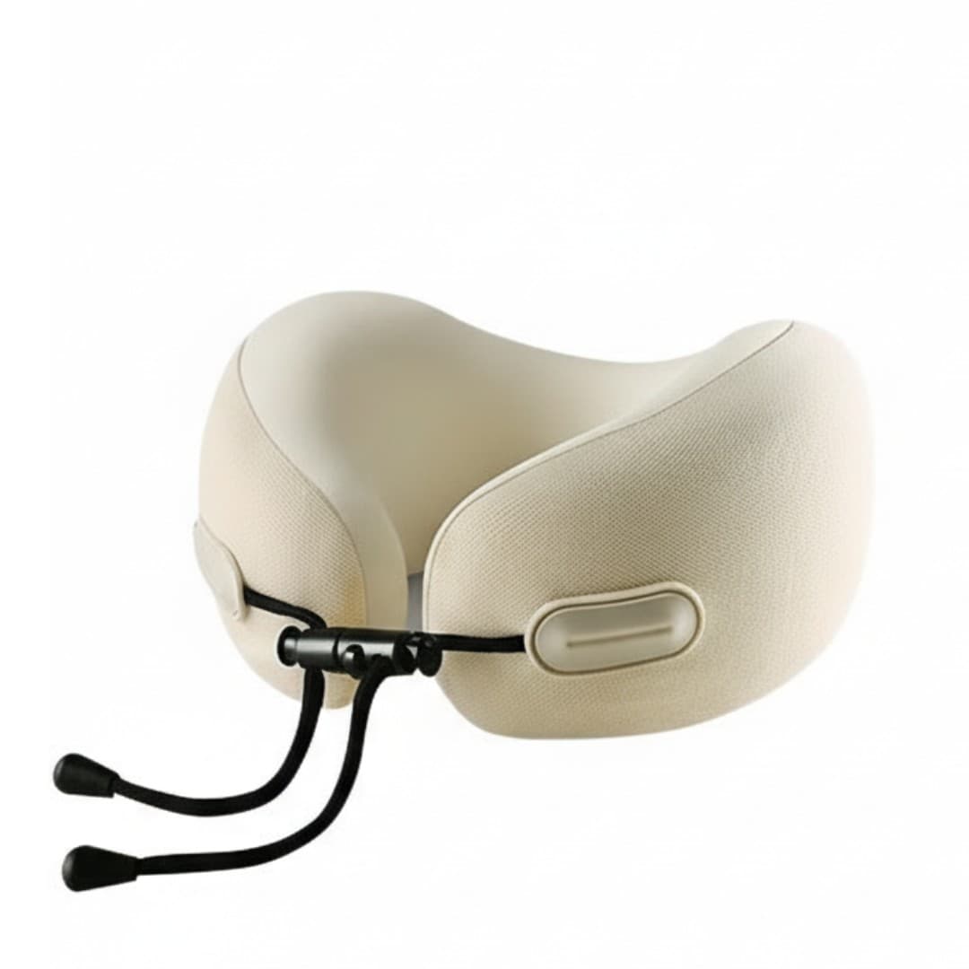 Memory Foam Travel Neck Pillow – Ergonomic U-Shape Support