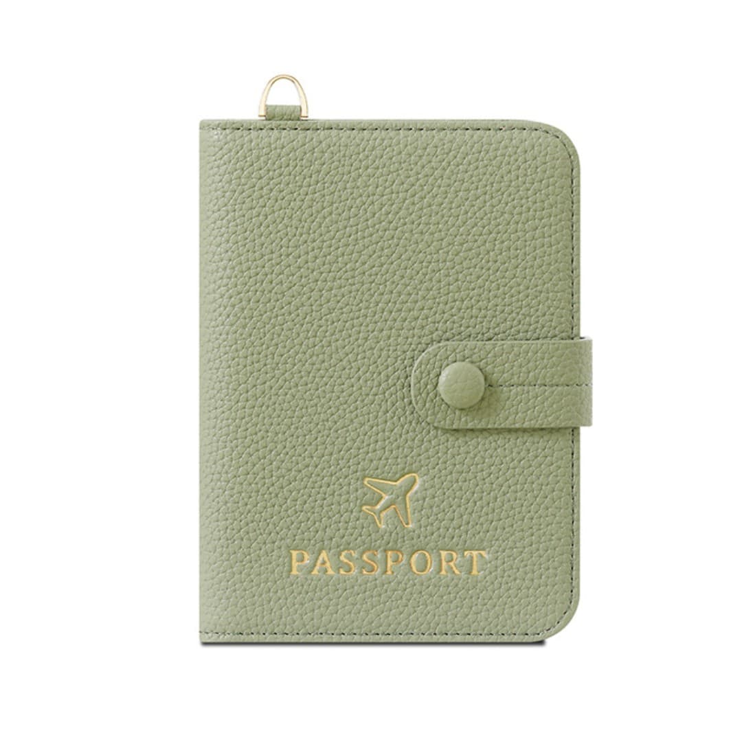 2026 Premium Passport Wallet – Multi-Slot PU Travel Organizer