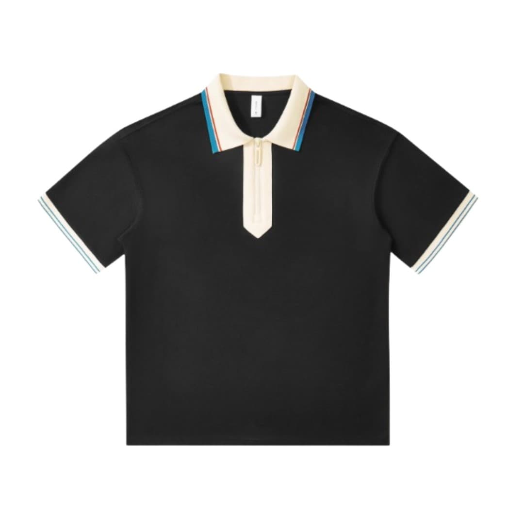 Custom Summer Polo T-Shirt with Logo Print