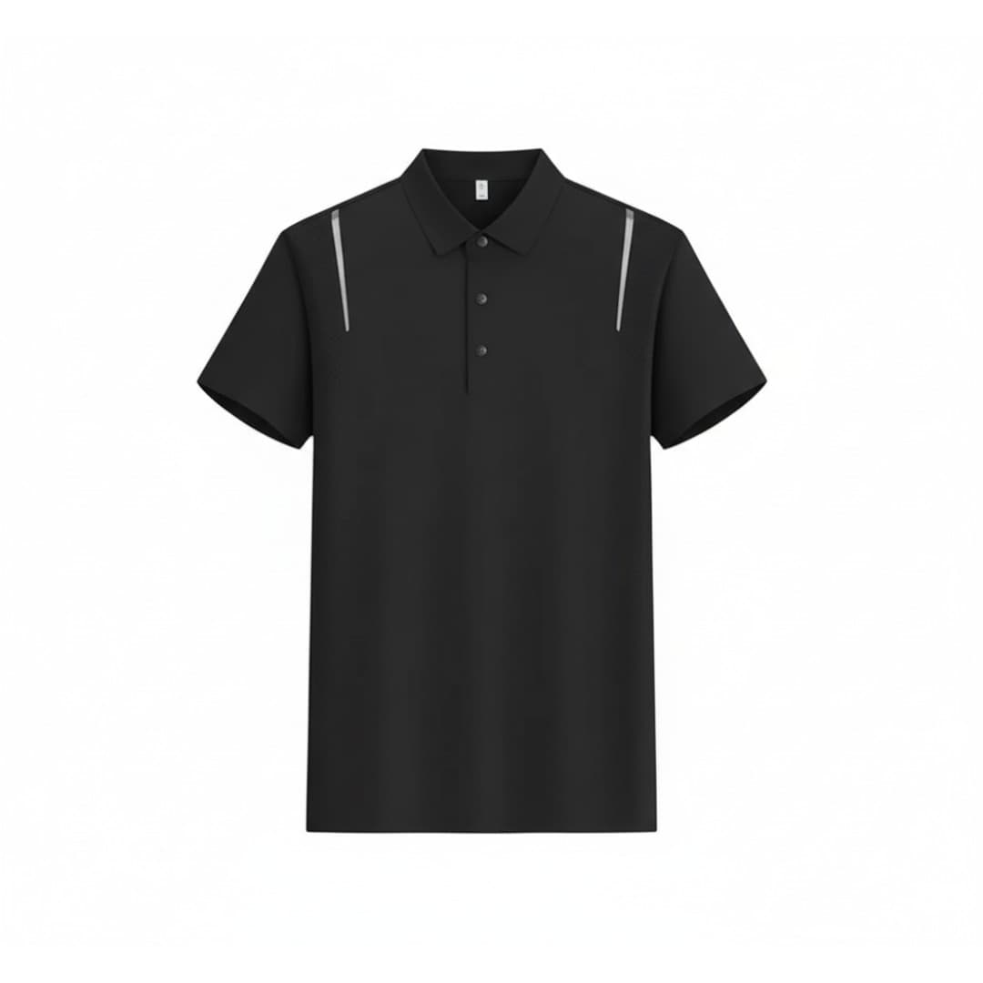 Premium Antibacterial Ice Silk Polo Shirt | Executive Corporate Logo Printing Performance Uniform
