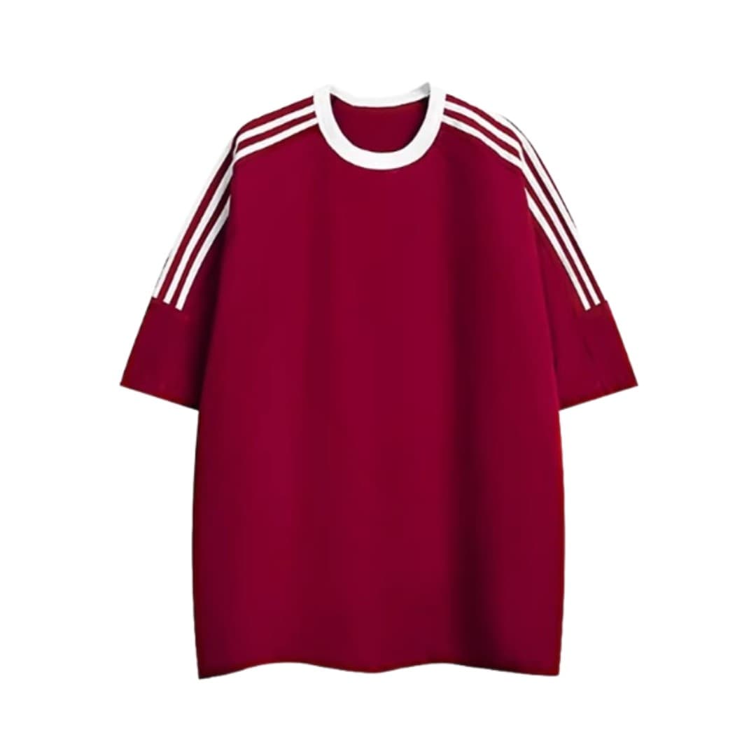 Triple-Stripe Campus Tee (260G)