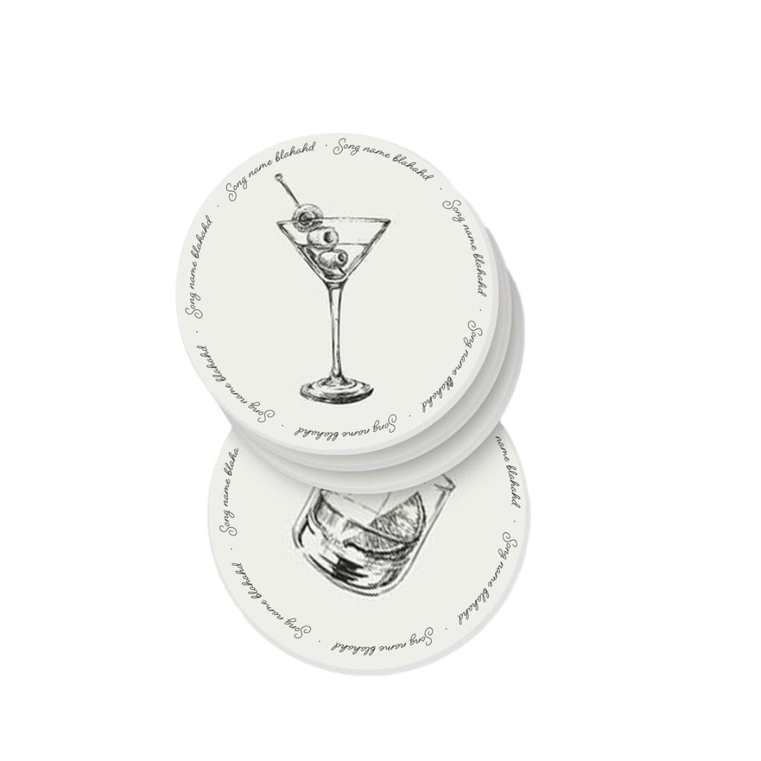 Customisable Drink Coaster